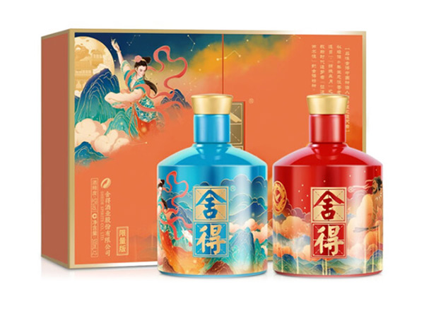 保定舍得酒回收艺术·舍得（追天者 夸父+嫦娥）行情价格