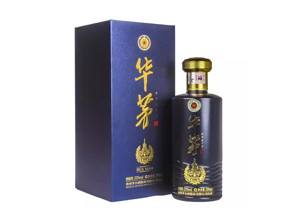 保定回收茅台华茅蓝色瓶装华茅酒原箱收购