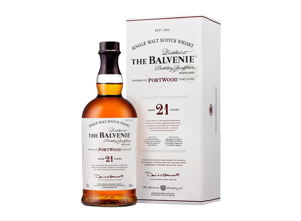 保定回收百富威士忌21年波特桶陈酿The Balvenie Portwood Single百富洋酒收购