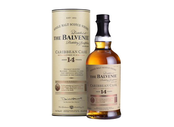 保定百富14年回收百富威士忌加勒比桶陈酿The Balvenie Caribbean Cask洋酒上门收购