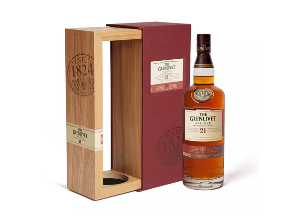 保定上门收购格兰威特21年陈酿威士忌回收The Glenlivet Archive洋酒