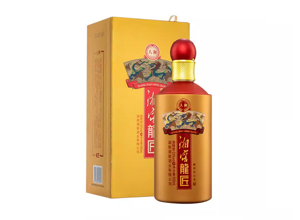 保定回收湘窖龍匠人和酱香型白酒53度500ml礼盒湘窖酒龙匠人和收购行情价格