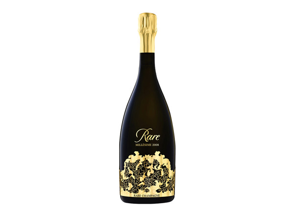 保定白雪稀露香槟回收稀露黑钻年份香槟经典款Rare Brut