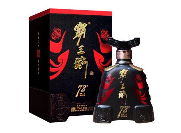 保定回收石花霸王醉酒72° 白酒礼盒